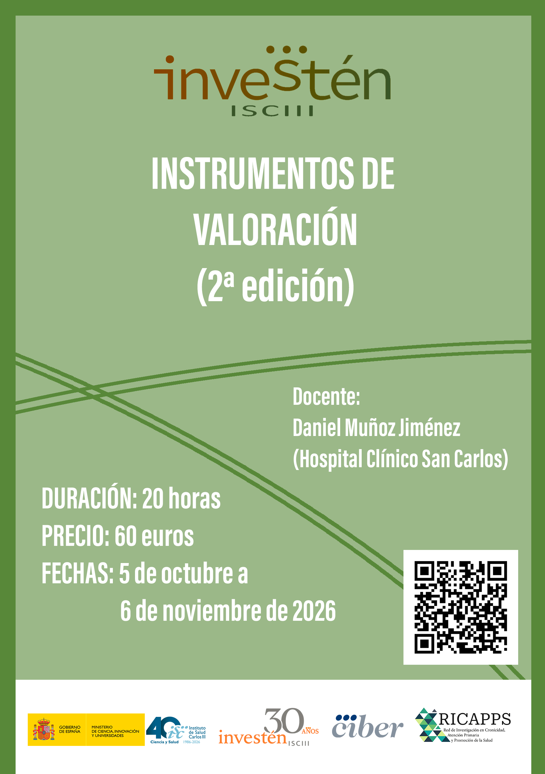 Cartel Investén Instrumentos